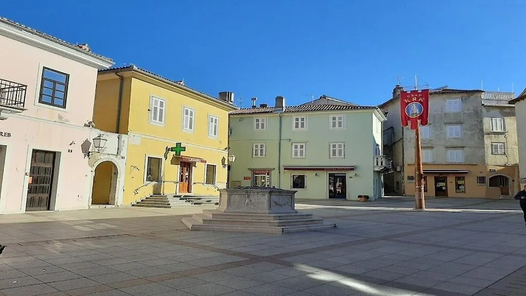 קרק Romantic Apartment Anna In The Center Of Krk קרואטיה